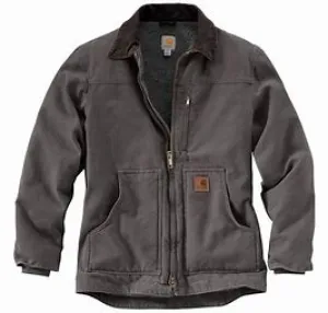 CLC61-3XL tall-Gravel Carhart Men's Ridge Coat