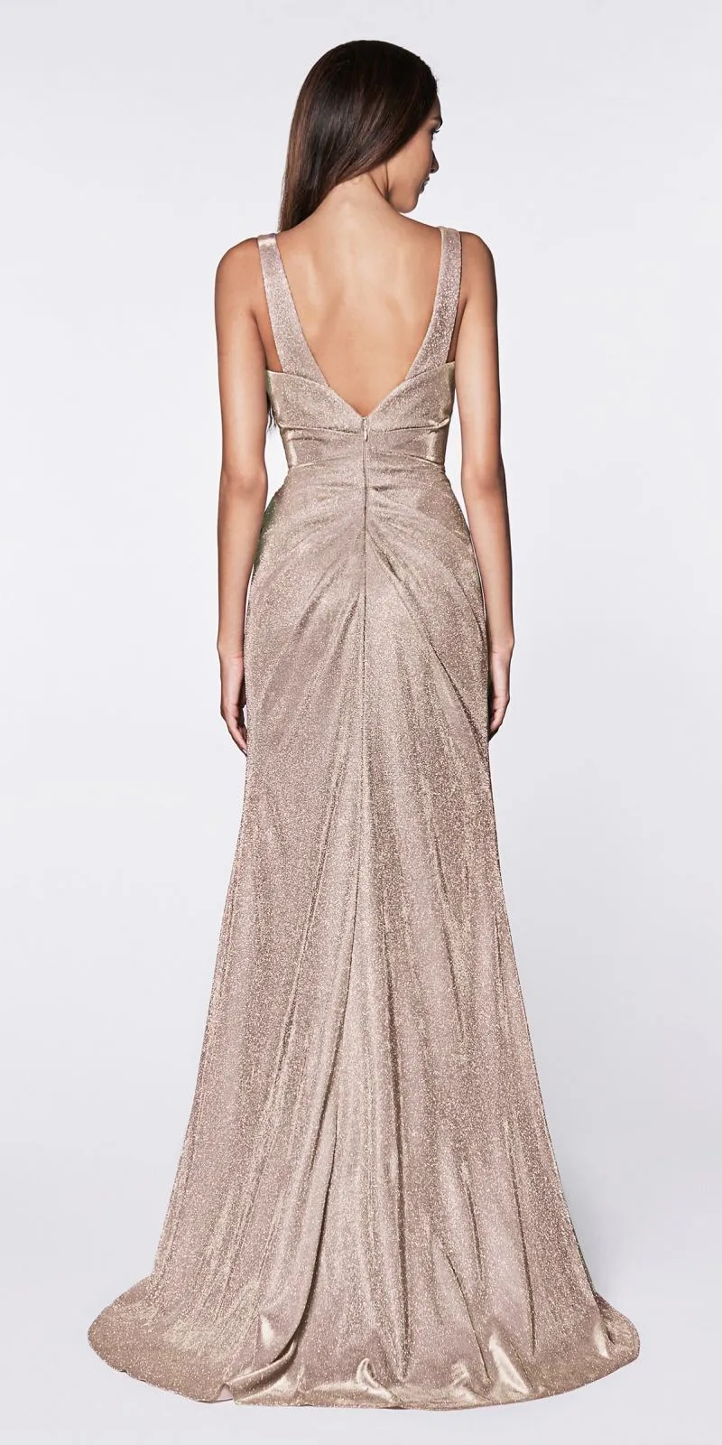 CLEARANCE - Cinderella Divine CF332 Glitter Sparkle Formal Gown (Size 4XL)