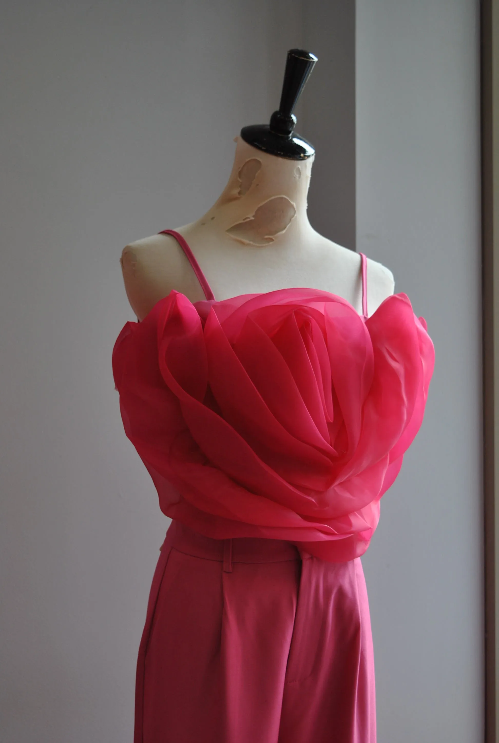 CLEARANCE - FUCHSIA PINK SUMMER FLOWER SET