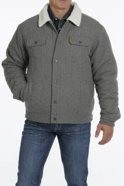 CLMWJ1074003 Cinch Mens CC Trucker Jacket Sherpa Lined