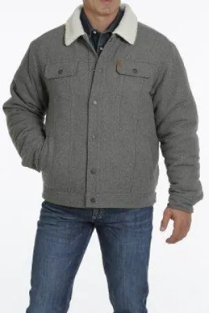 CLMWJ1074003 Cinch Mens CC Trucker Jacket Sherpa Lined