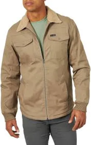 CLNSB62FR-XXL-Tan Mens All Terrain Gear Sherpa Lined Zip Jacket