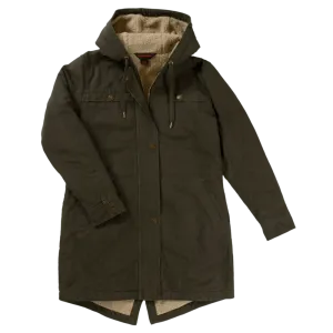 CLWJ201 Women's Sherpa Lined Jacket Olive Green