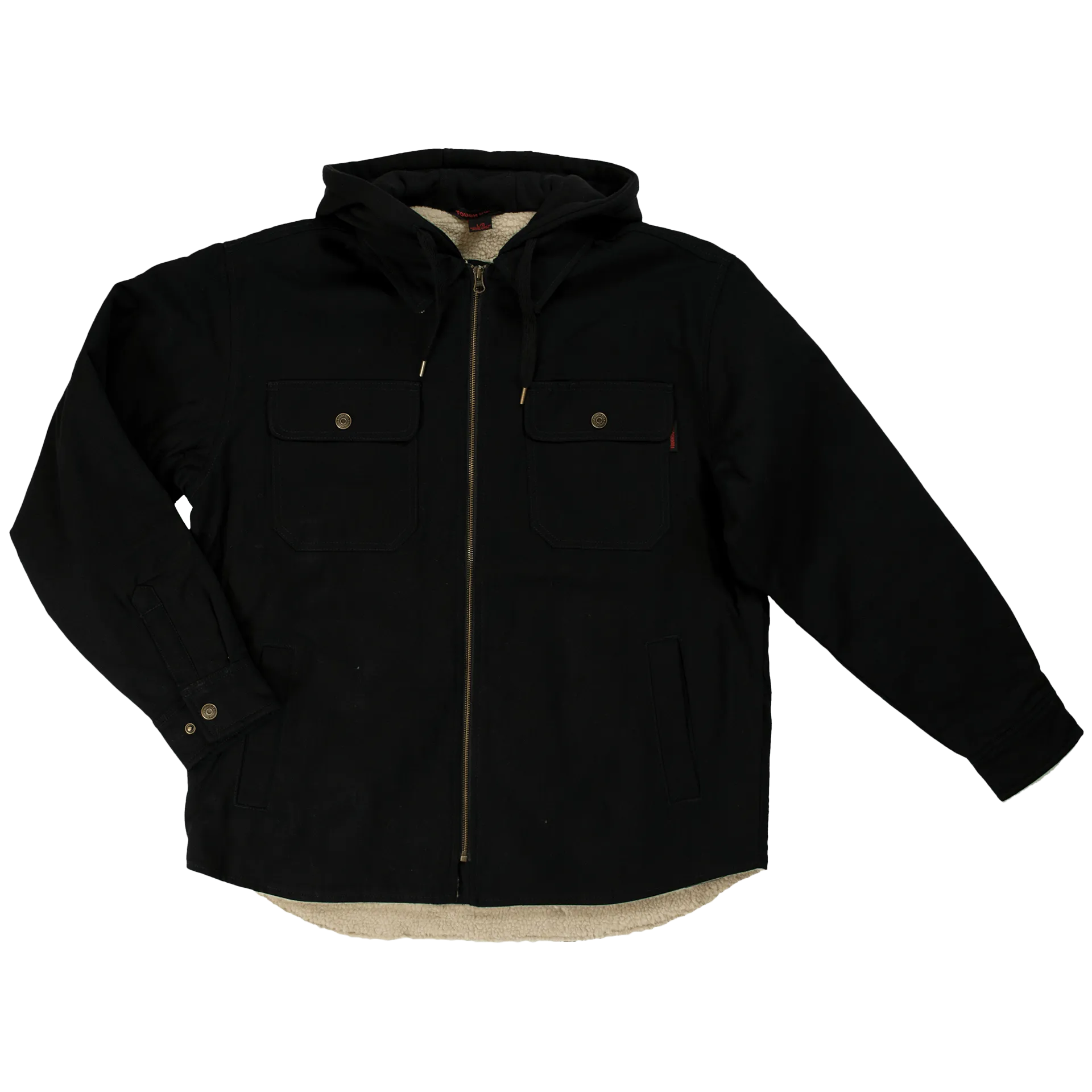 CLWS031-S Jacket Shirt Tough Duck Sherpa Lined w/ Hood