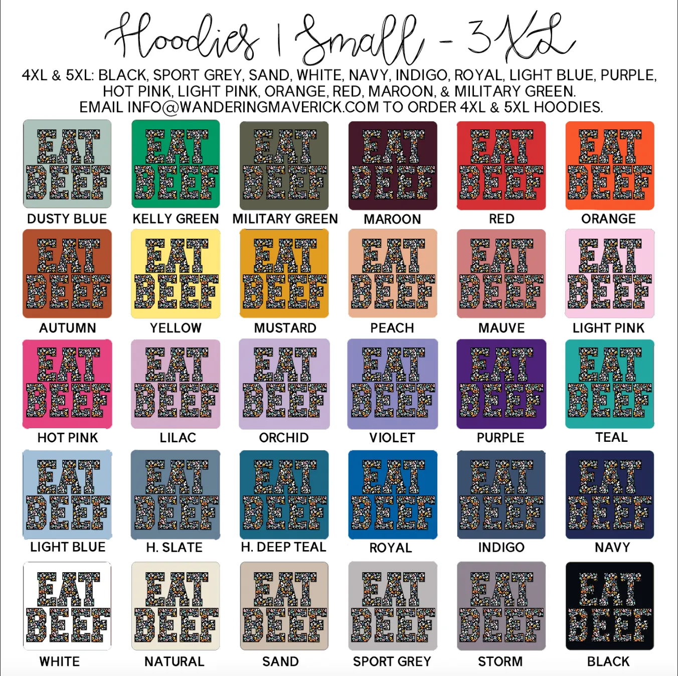 Colorful Cheetah Eat Beef Hoodie (S-3XL) Unisex - Multiple Colors!