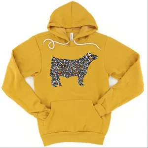 Colorful Cheetah Steer Hoodie (S-3XL) Unisex - Multiple Colors!