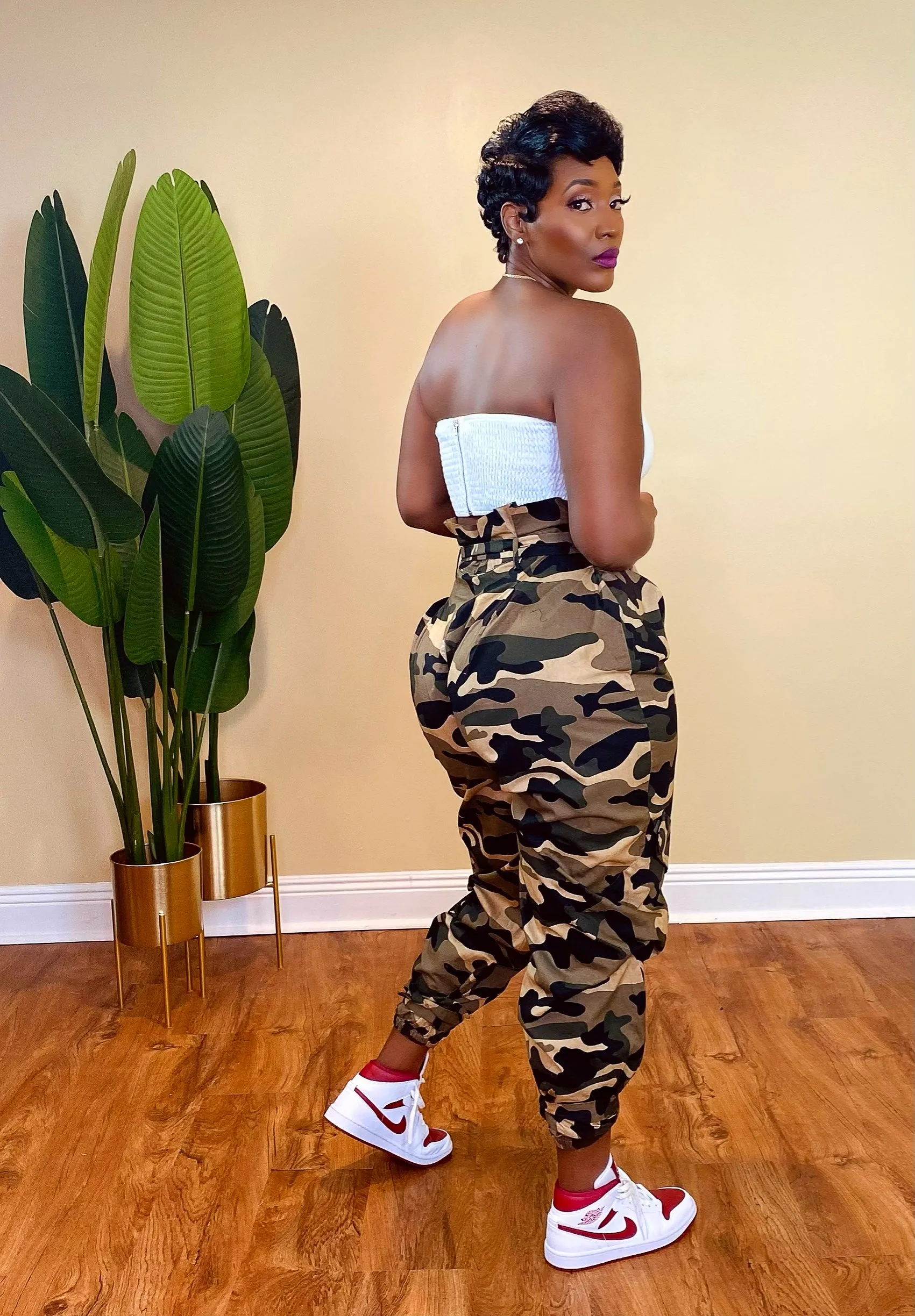 Command Attention Camo Pants (Green)