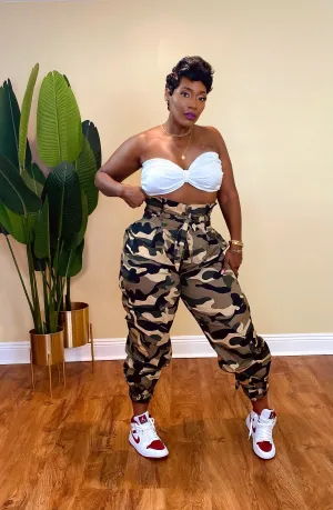 Command Attention Camo Pants (Green)