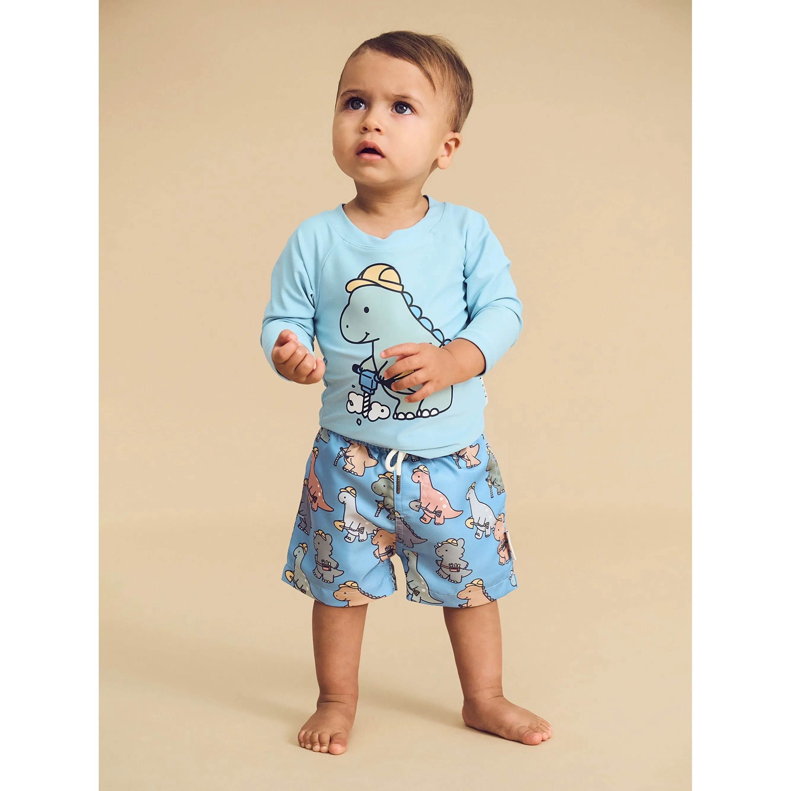 Construction Dinos Swim Short