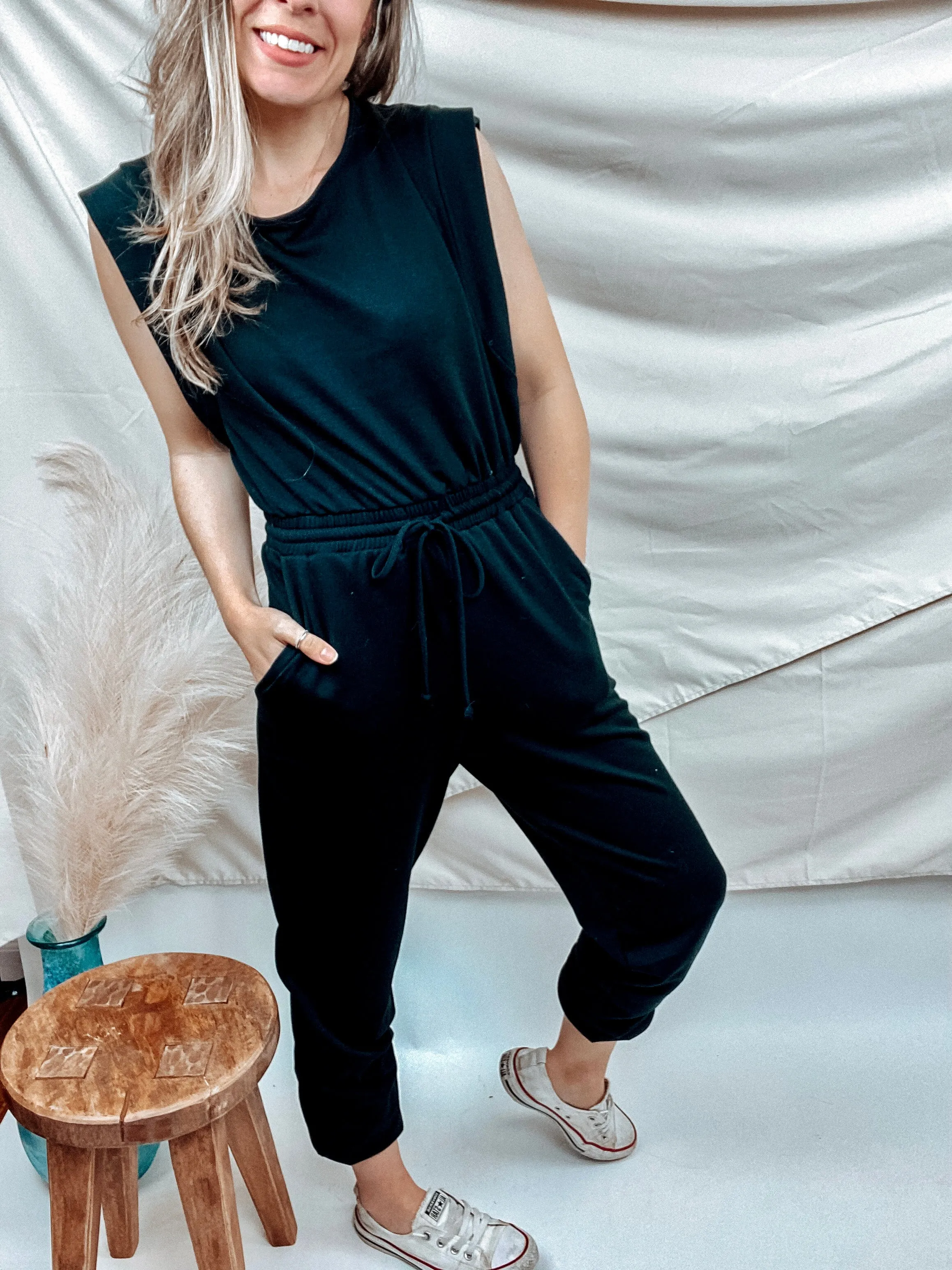 Cory Muscle Tee Romper