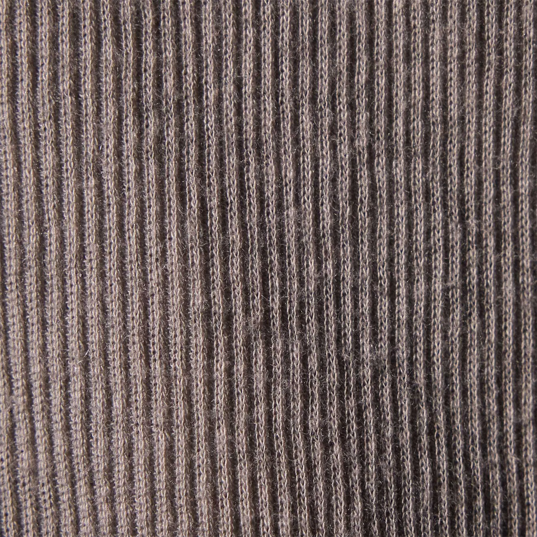 Cotton Cashmere Blend Rib Deep V Neck - Dapple