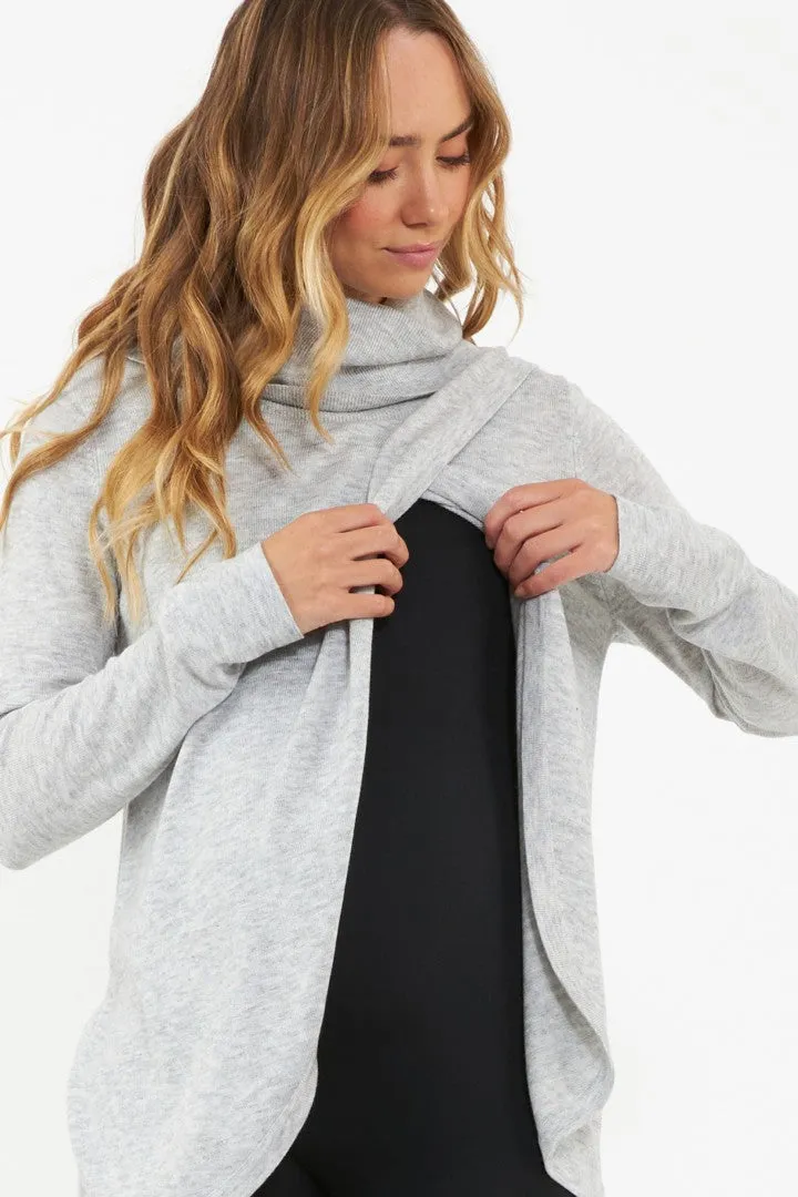 Cowl Neck Nursing Knit