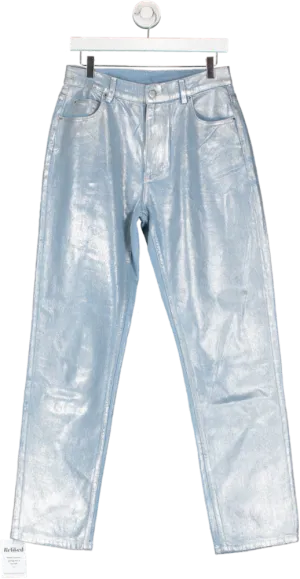 Cras Blue Sigrdcras Pants Shimmer Jeans UK 10