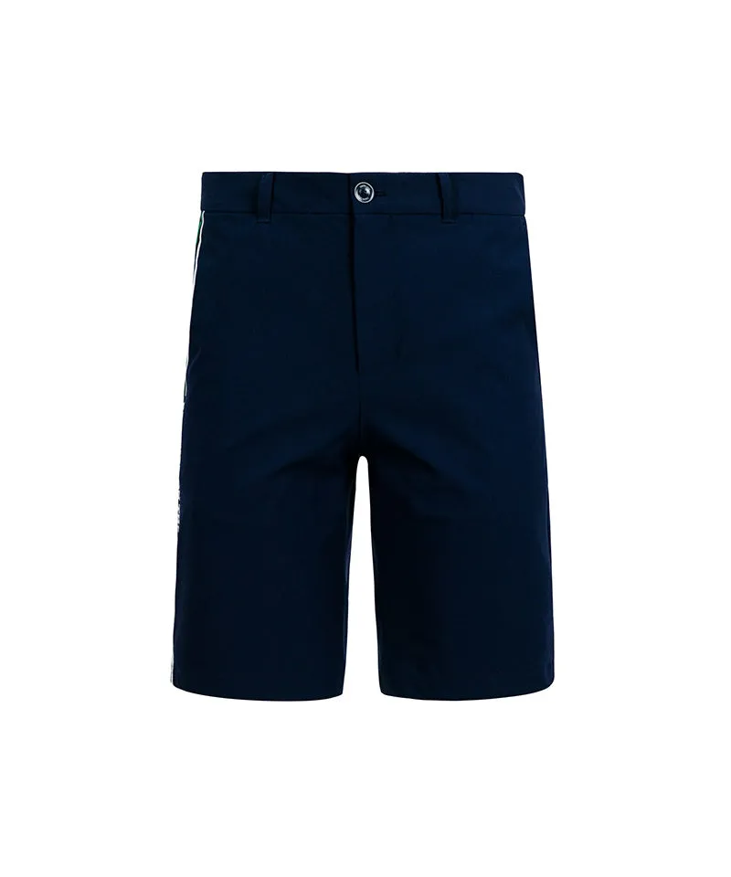 CREVE NINE: Graphic Men's Shorts - Navy