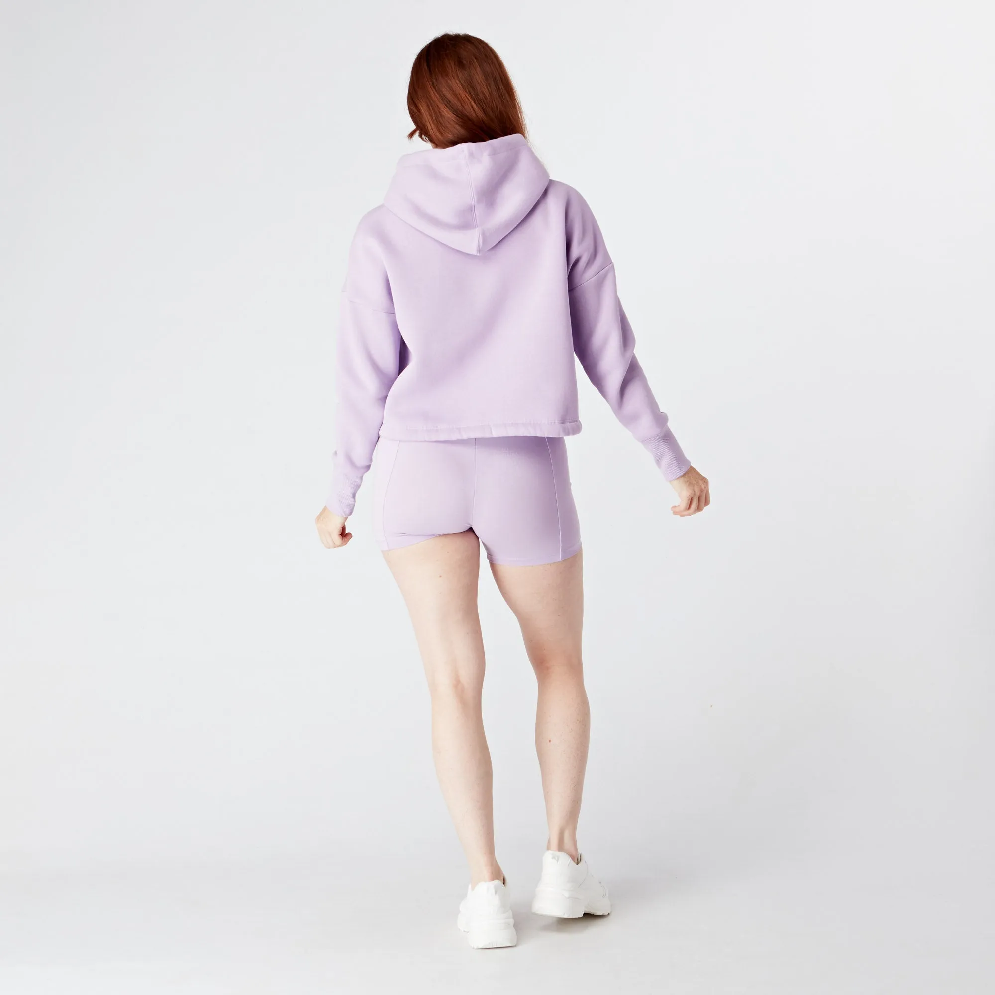 Crystal Relax Cropped Hoodie