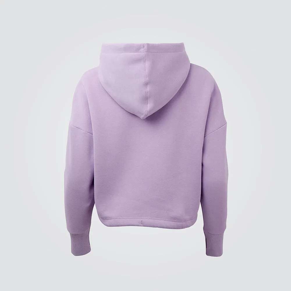 Crystal Relax Cropped Hoodie