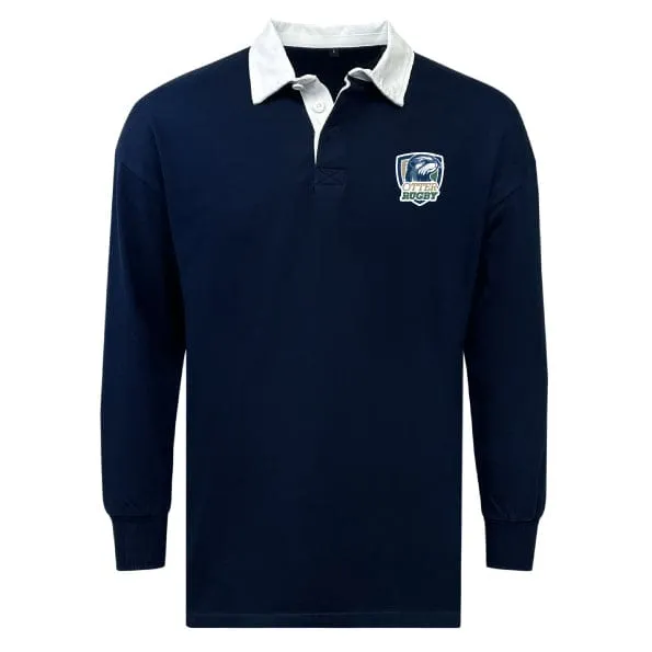 CSU Monterey Bay Otter Rugby Classic Long Sleeve Solid Rugby Jersey