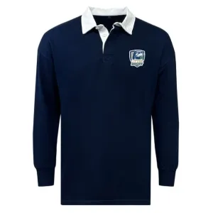 CSU Monterey Bay Otter Rugby Classic Long Sleeve Solid Rugby Jersey