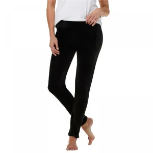 Cuddl Duds Women's Double Plush Velour Leggings