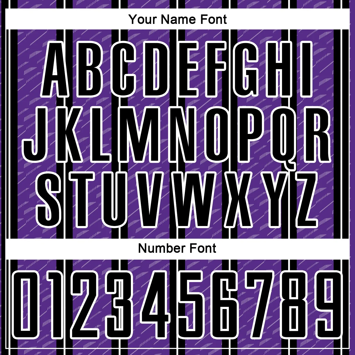 Custom Black Purple-White Line Sublimation Soccer Uniform Jersey