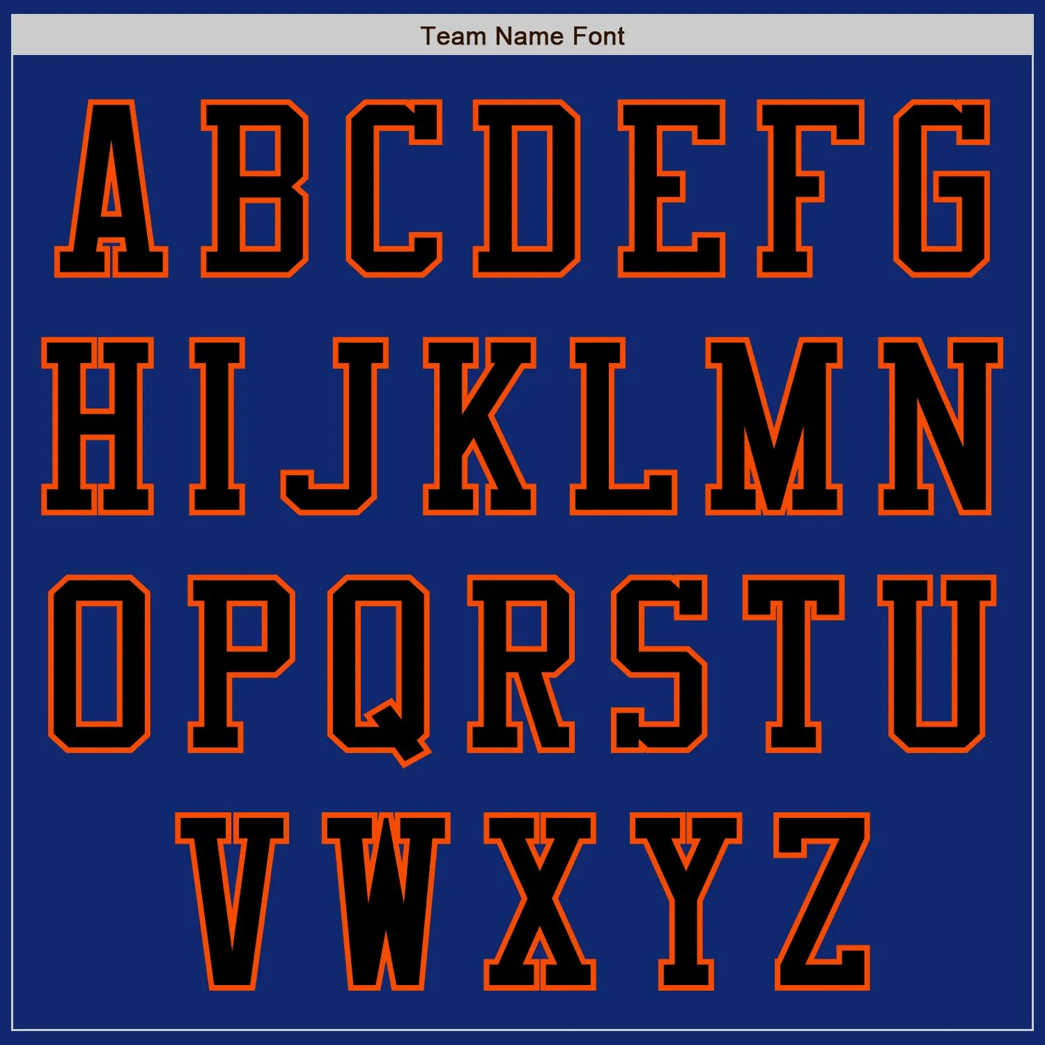 Custom Royal Black-Orange Bomber Varsity Letterman Zipper Jacket