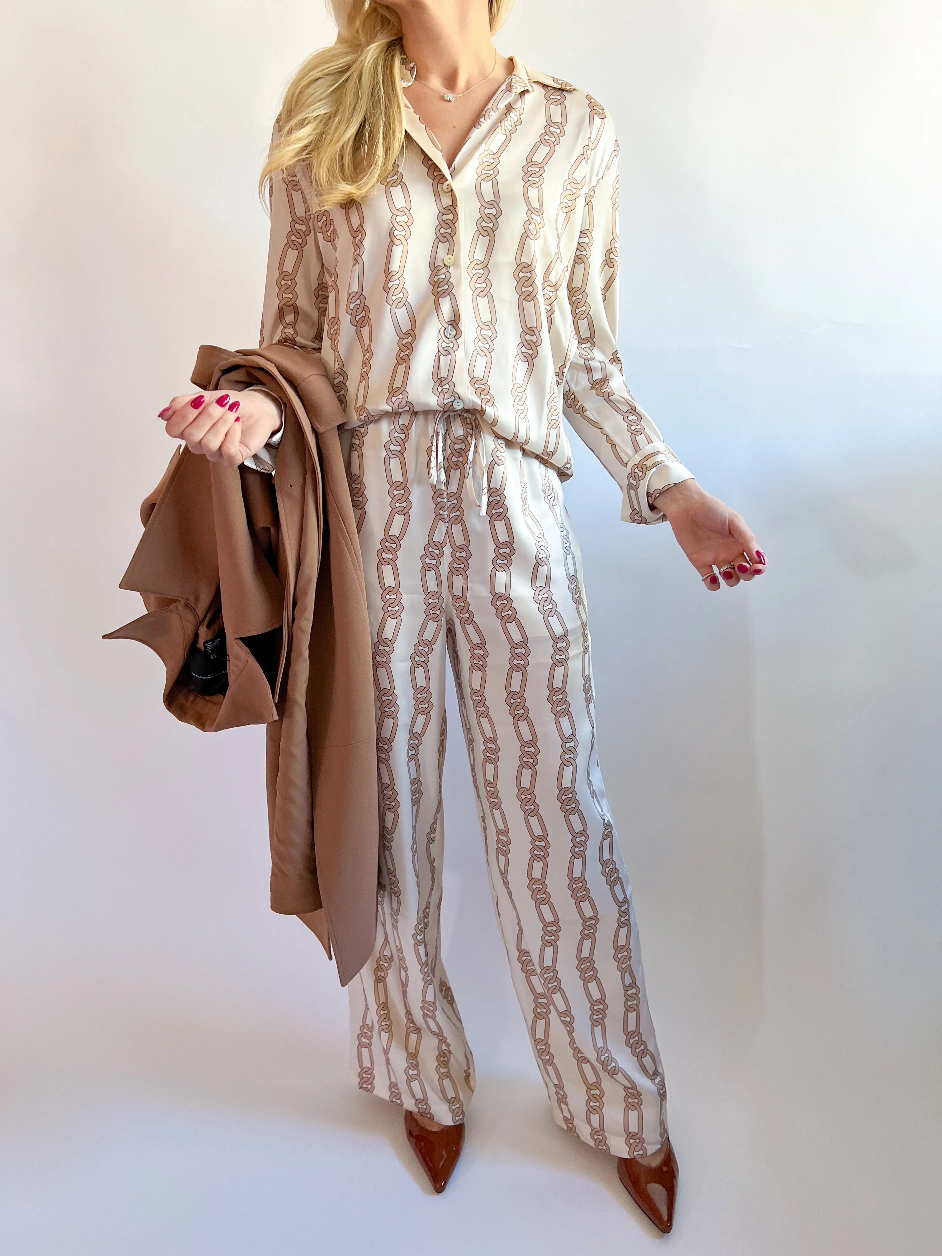 Damani Gold Link Pants