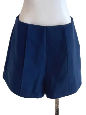 Dark Blue High Waist Shorts LB
