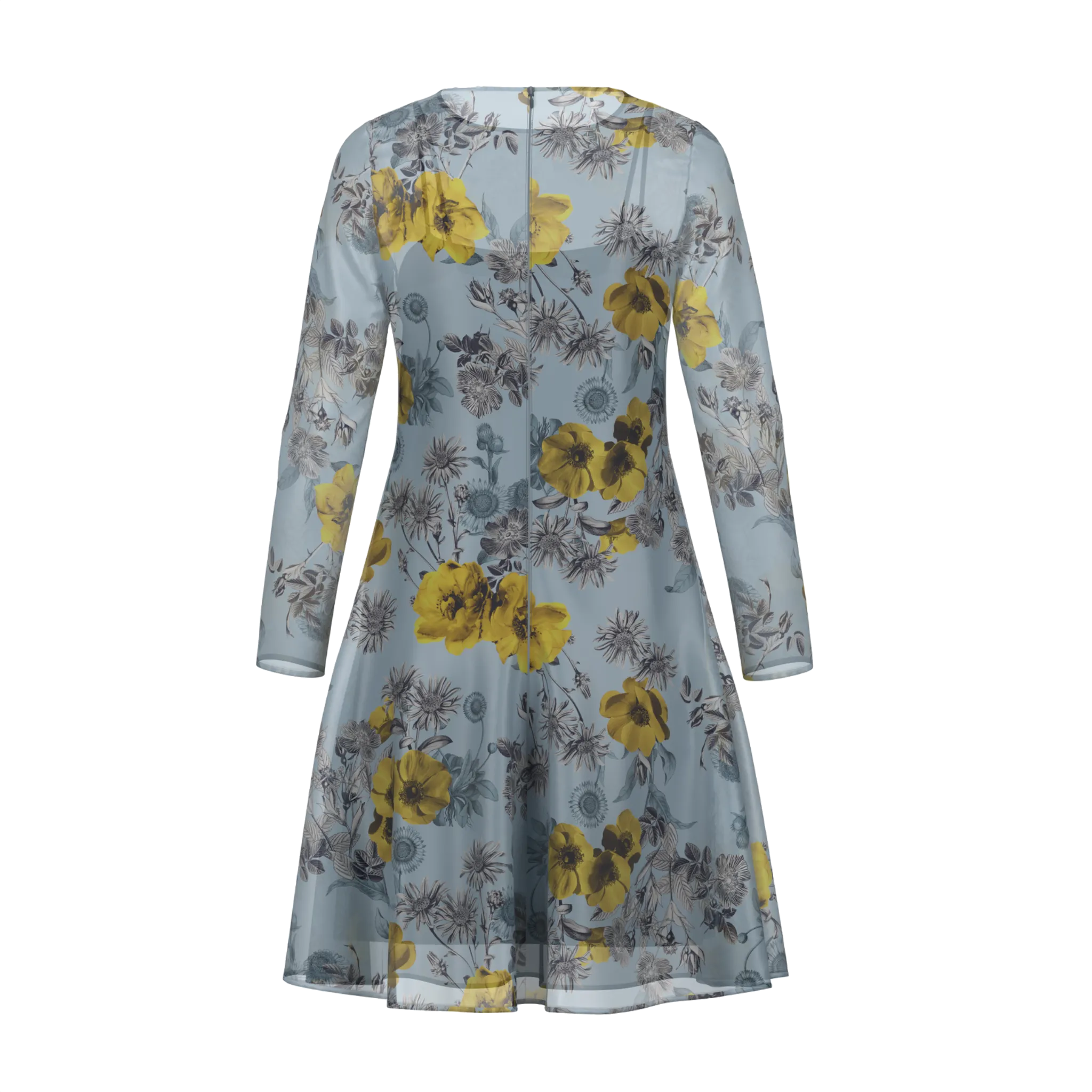 Day To Night Daisies Print Dress