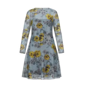 Day To Night Daisies Print Dress