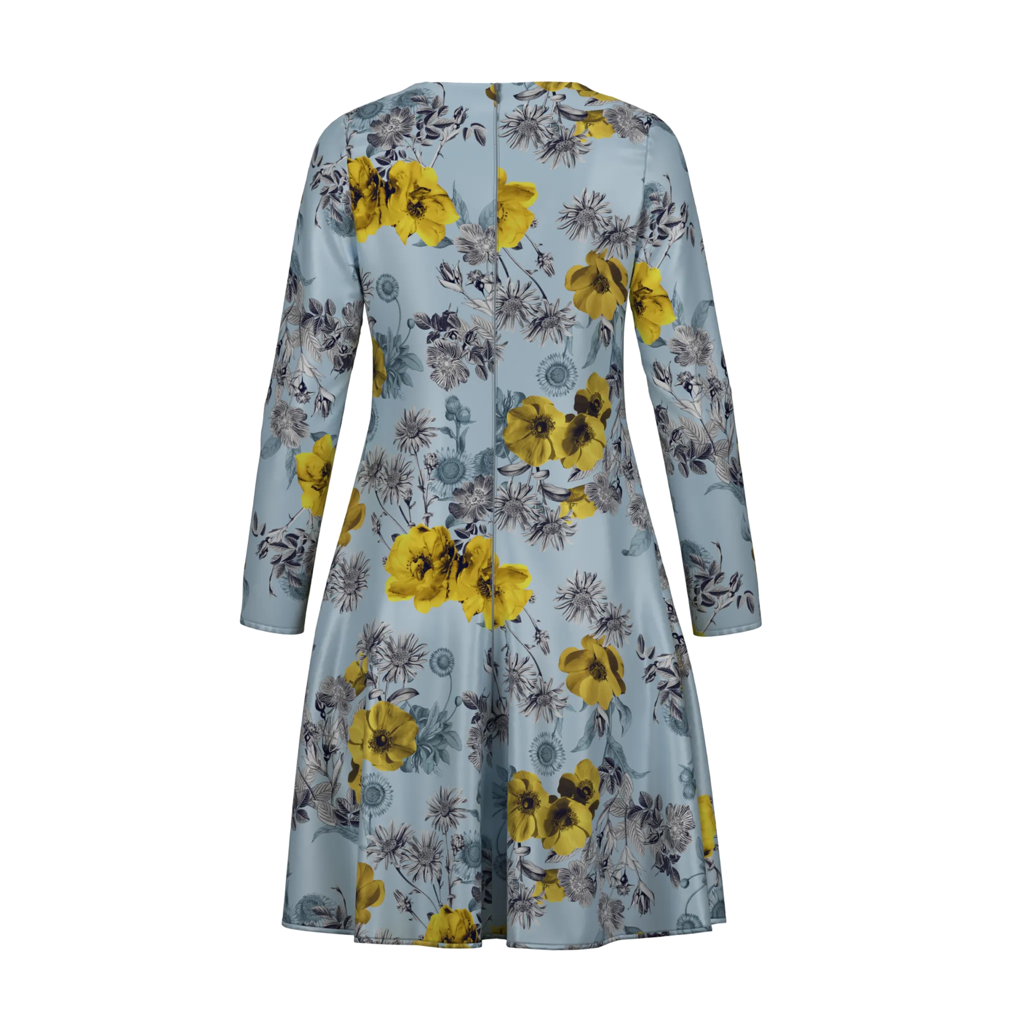 Day To Night Daisies Print Dress