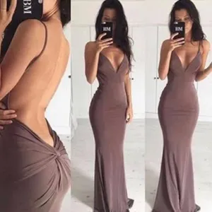 deep v lace dress