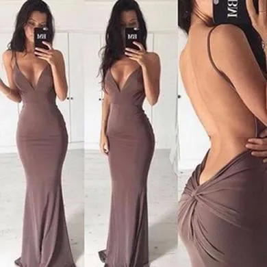 deep v lace dress