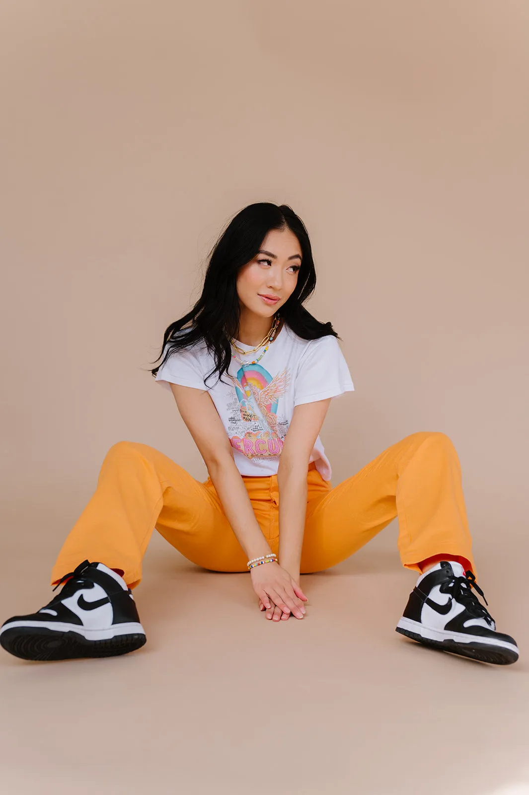 Deja Vu Cargo Pant// Tangerine