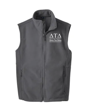 Delta Tau Delta Fleece Vest