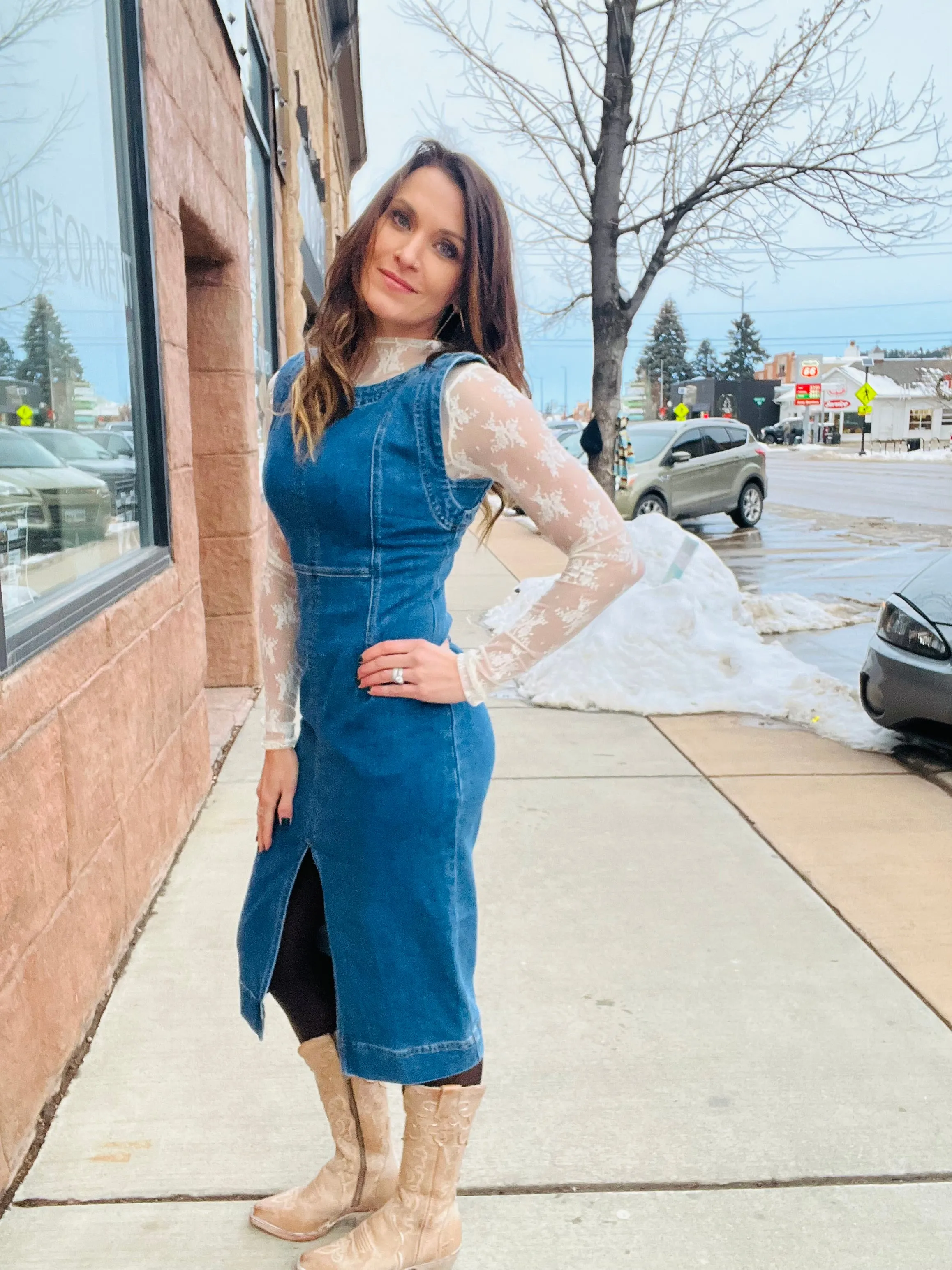 Denim Dress