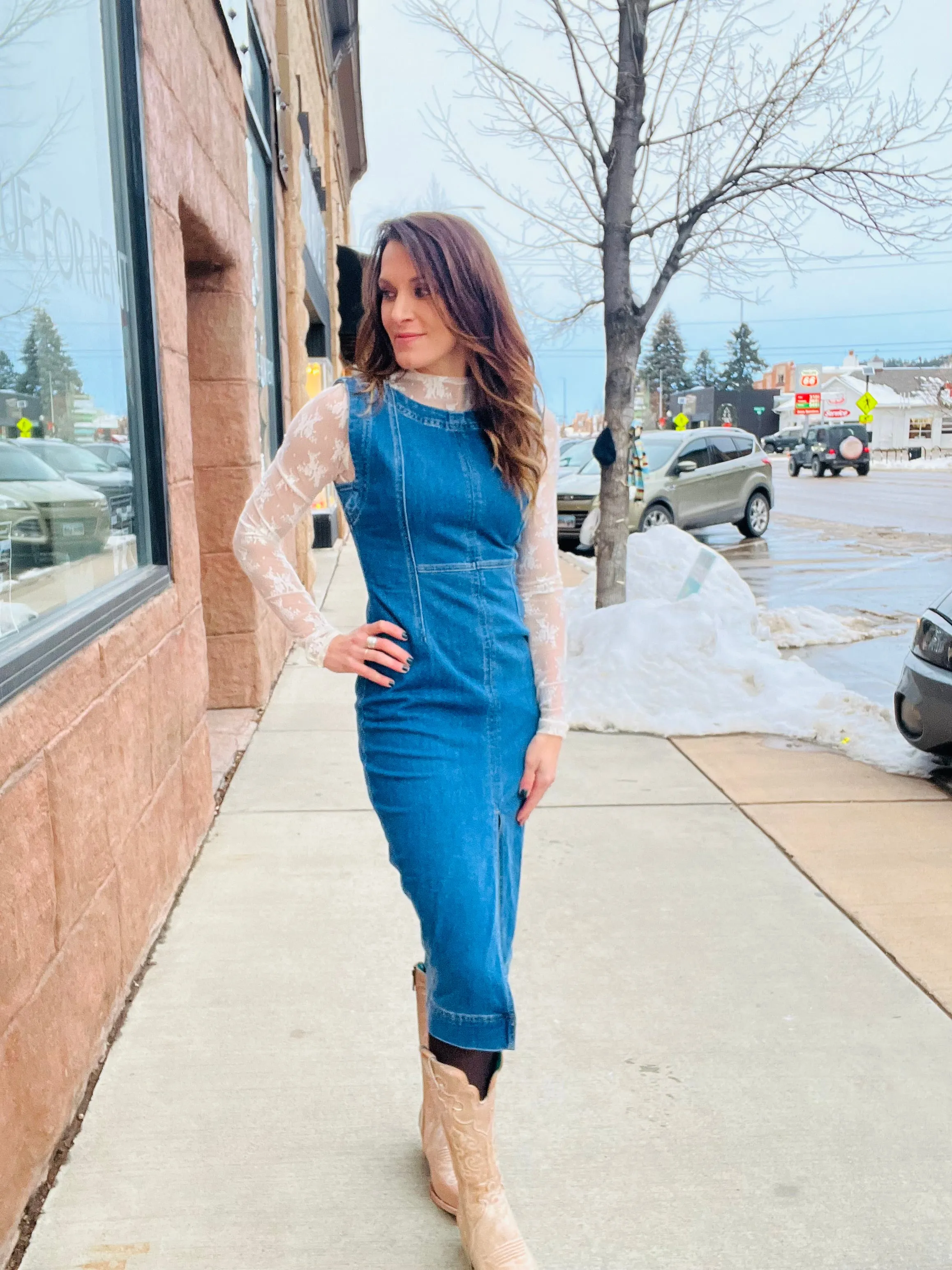 Denim Dress