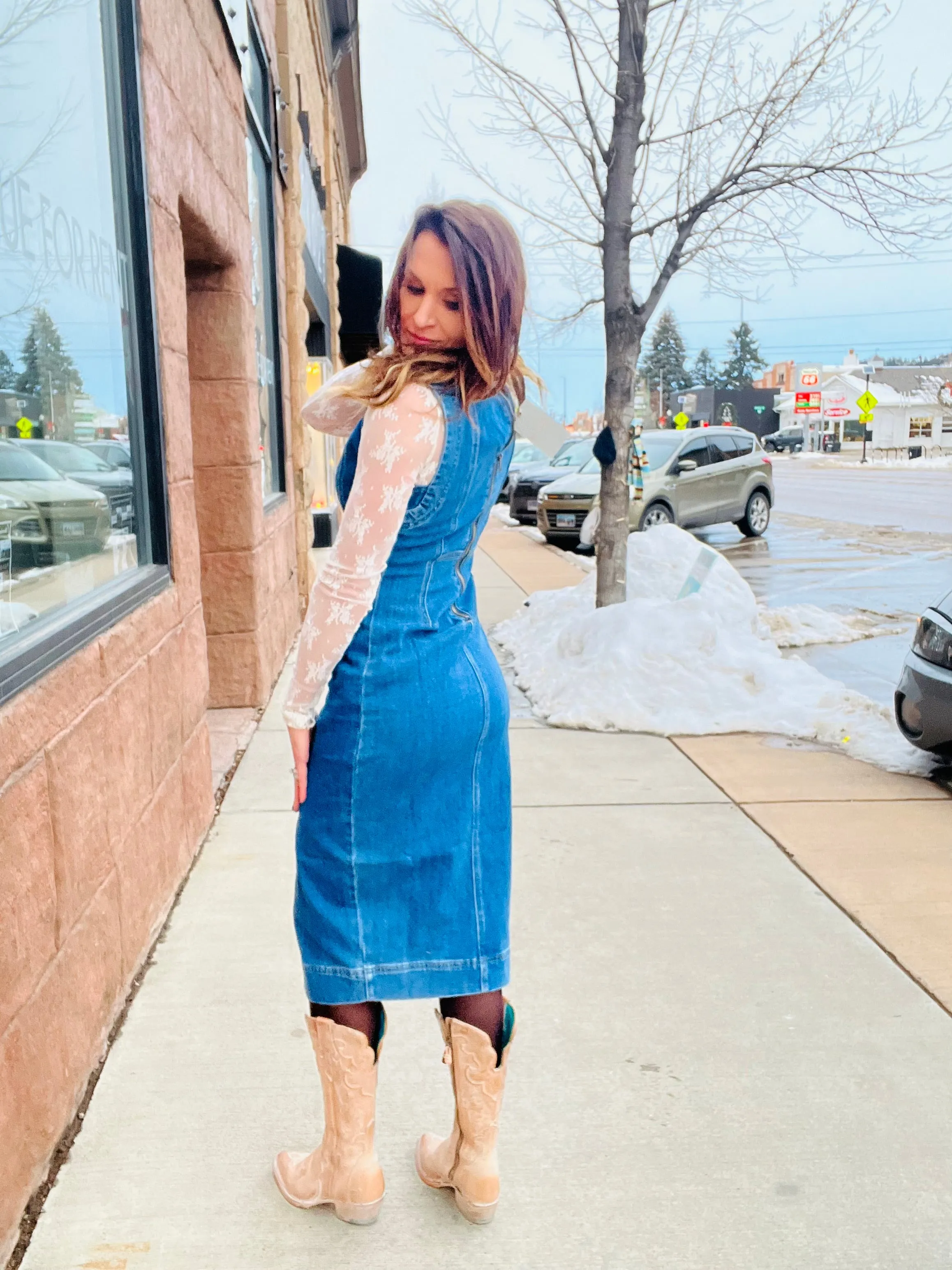 Denim Dress