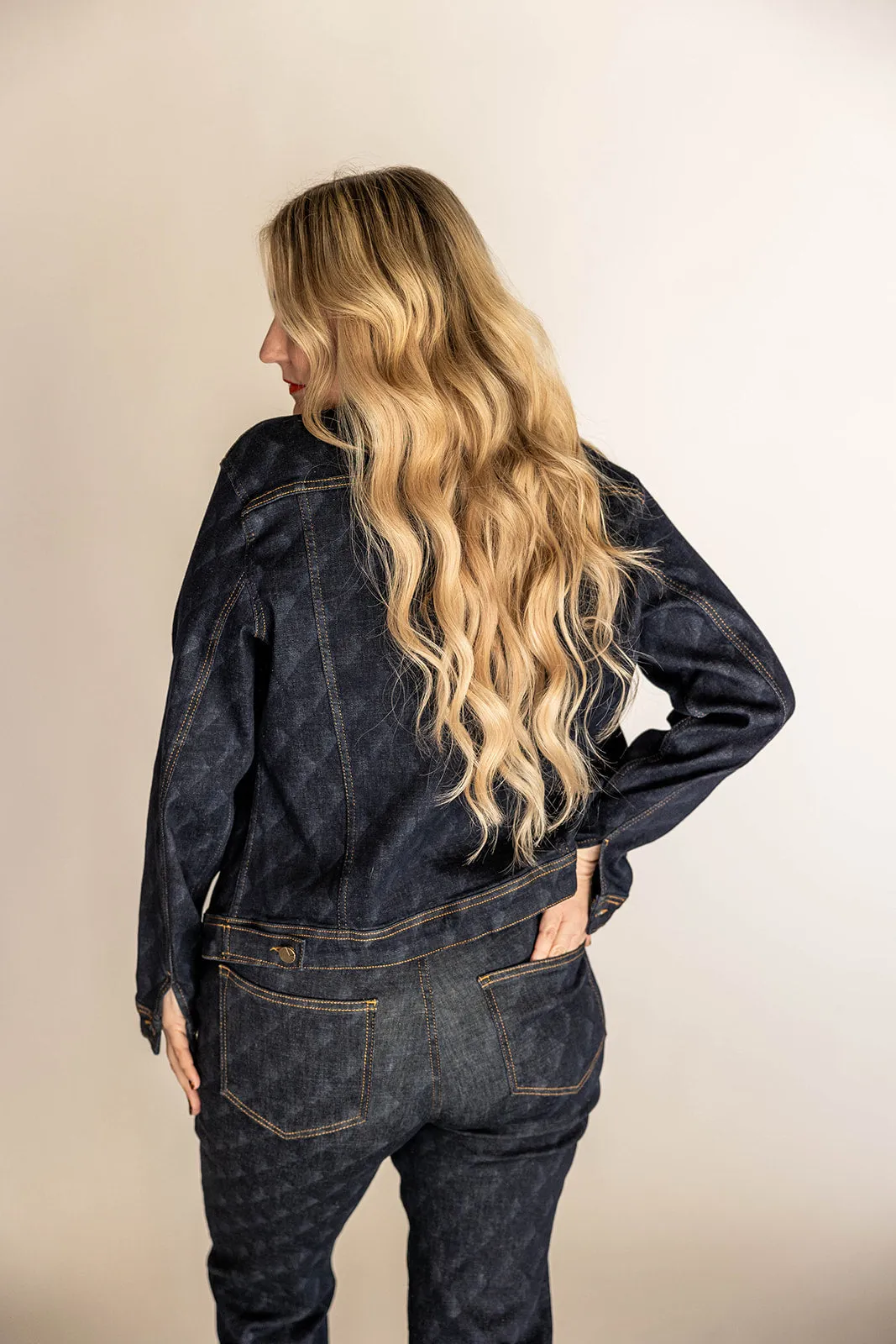 denver high rise jean in dark rinse