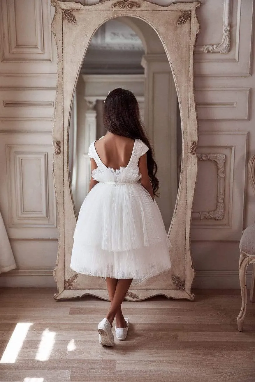 Destination Wedding Beach Wedding Flower Girl Dress