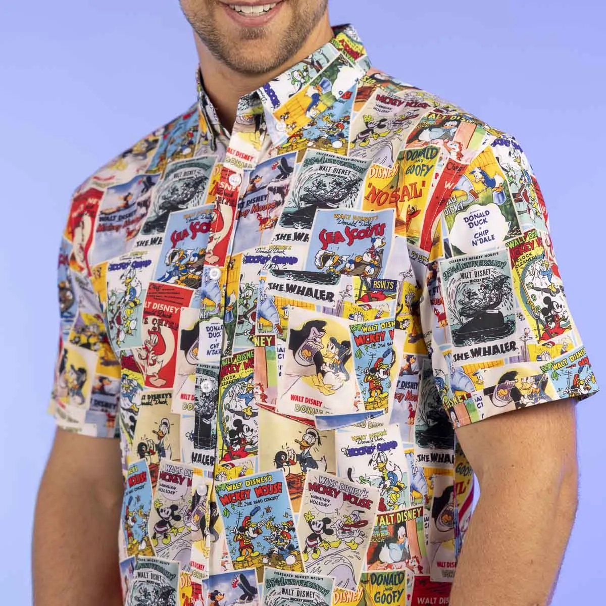 Disney’s Donald Duck 90th "Big Screen Billing" – KUNUFLEX Short Sleeve Shirt