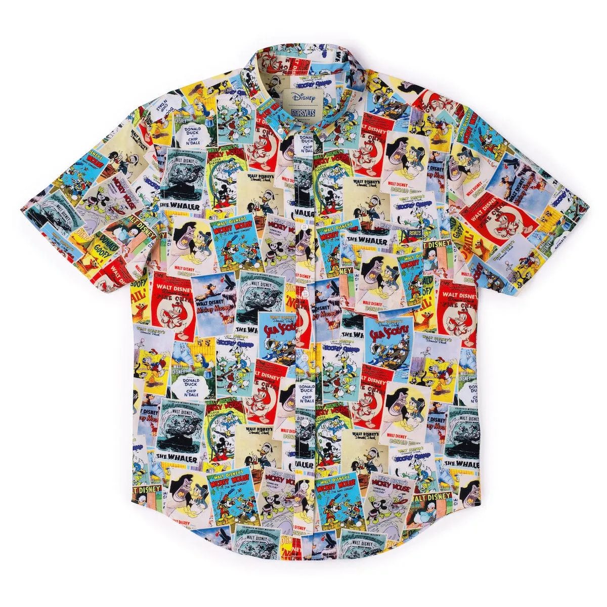 Disney’s Donald Duck 90th "Big Screen Billing" – KUNUFLEX Short Sleeve Shirt