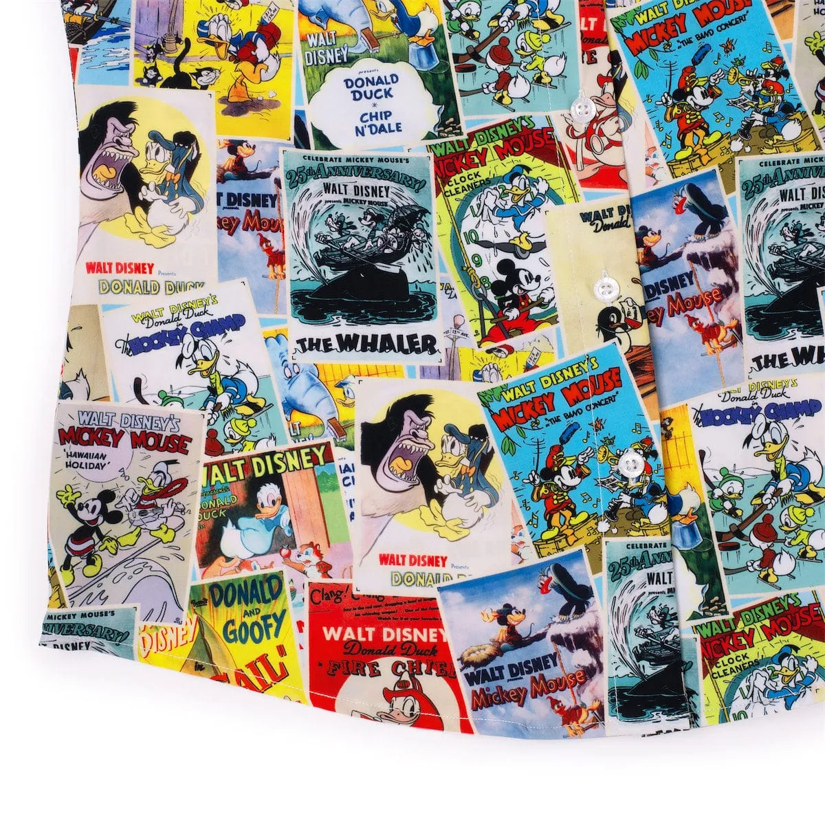 Disney’s Donald Duck 90th "Big Screen Billing" – Women's KUNUFLEX Short Sleeve Shirt