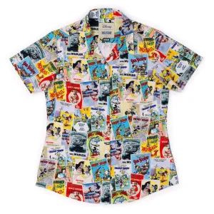 Disney’s Donald Duck 90th "Big Screen Billing" – Women's KUNUFLEX Short Sleeve Shirt