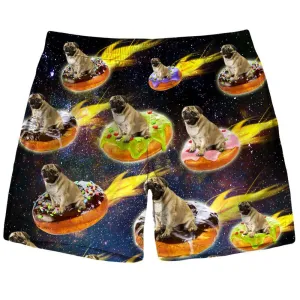 Doughnut And Pugs Shorts