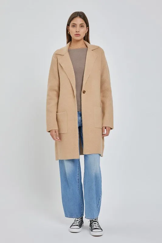 Downtown Coffee Shop Knit Jacket
