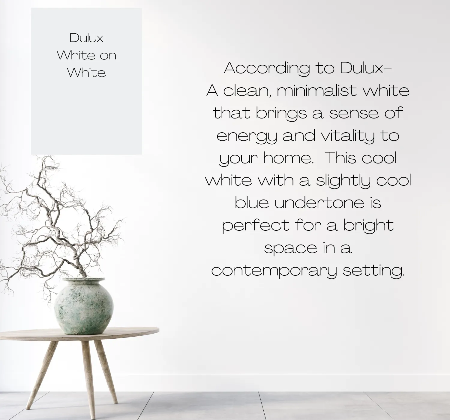 Dulux White on White