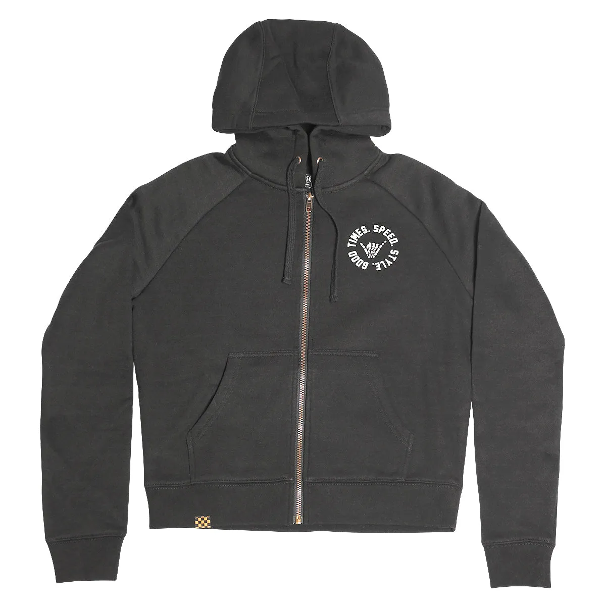 Dust To Dust Hooded Women's Zip-Up