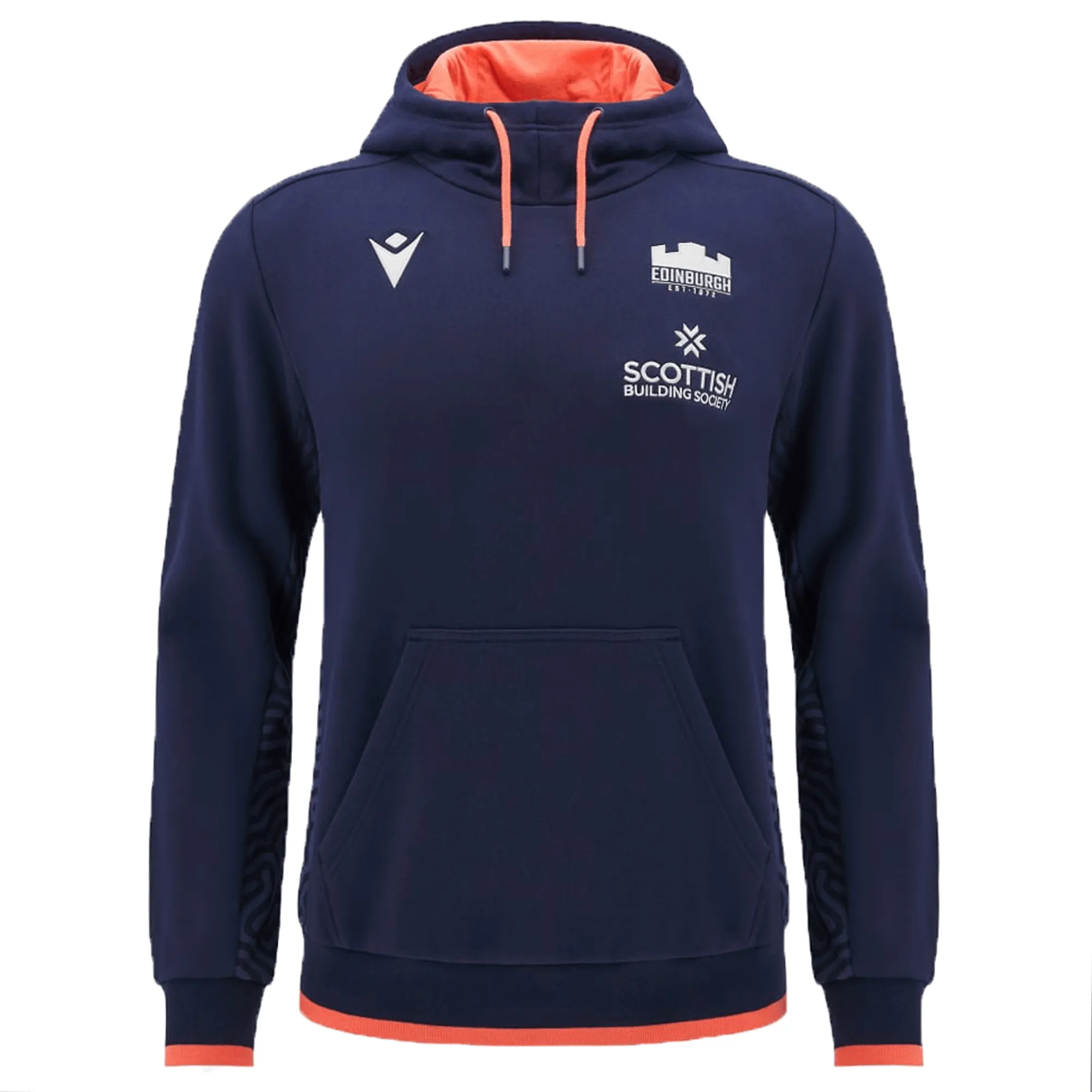 Edinburgh Player Travel Hoodie 24/25 by Macron