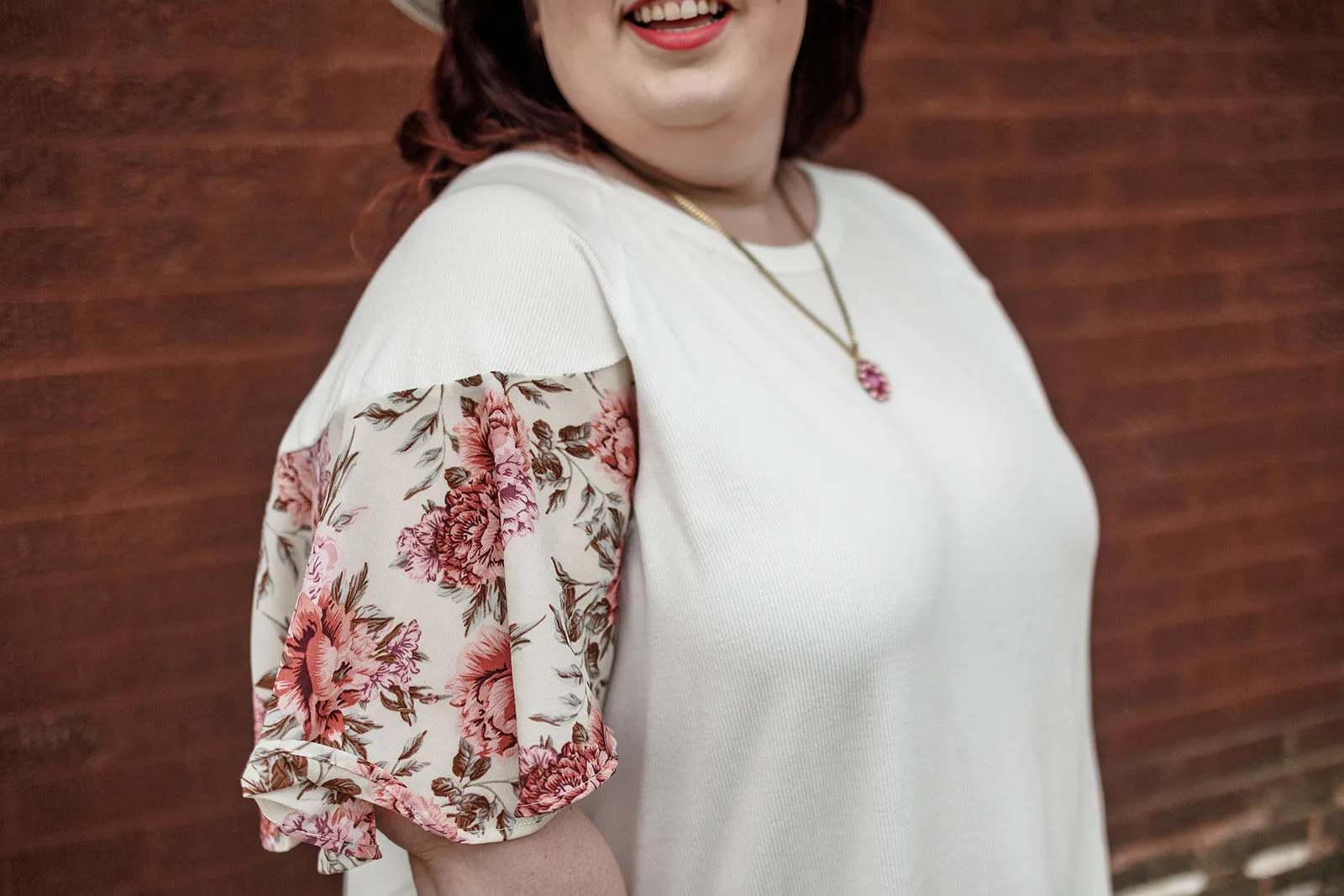 edna short sleeve top
