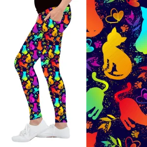 Electric Paws Deluxe Pocket Leggings
